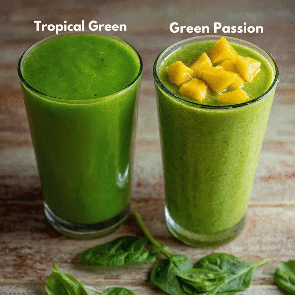 The Ultimate Panera Green Smoothie Recipe Guide (Tropical & Passion) tropical green smoothie recipe panera panera smoothie comparison