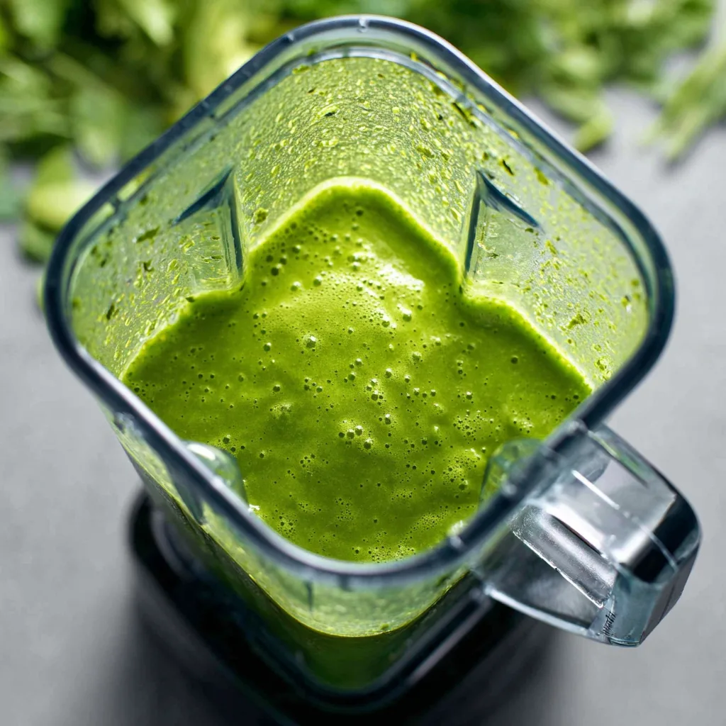 The Ultimate Panera Green Smoothie Recipe Guide (Tropical & Passion) tropical green smoothie recipe panera blending spinach for Green Passion smoothie