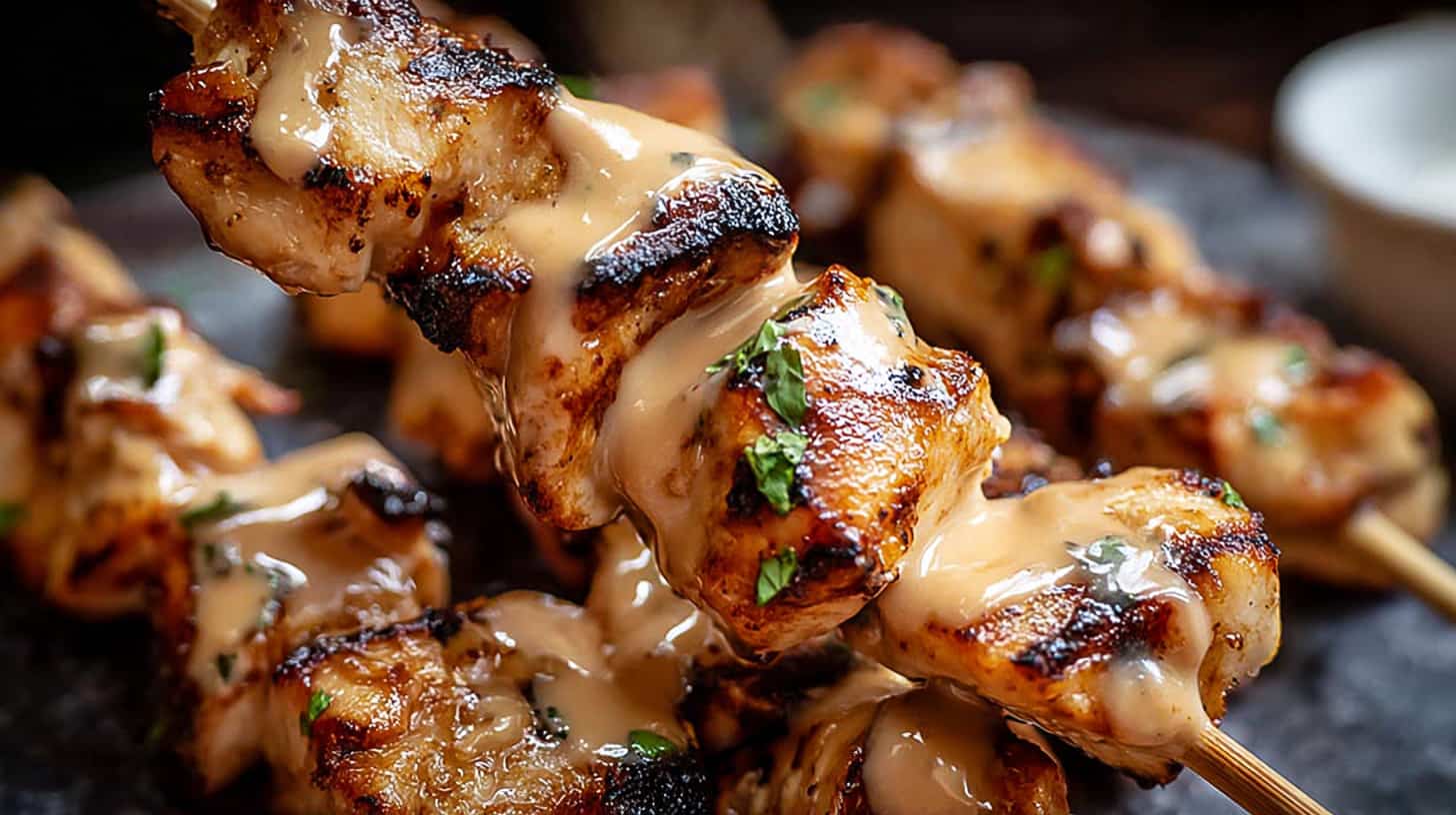 Bang Bang Chicken Skewers Bang Bang Chicken Skewers Bang Bang Chicken Skewers