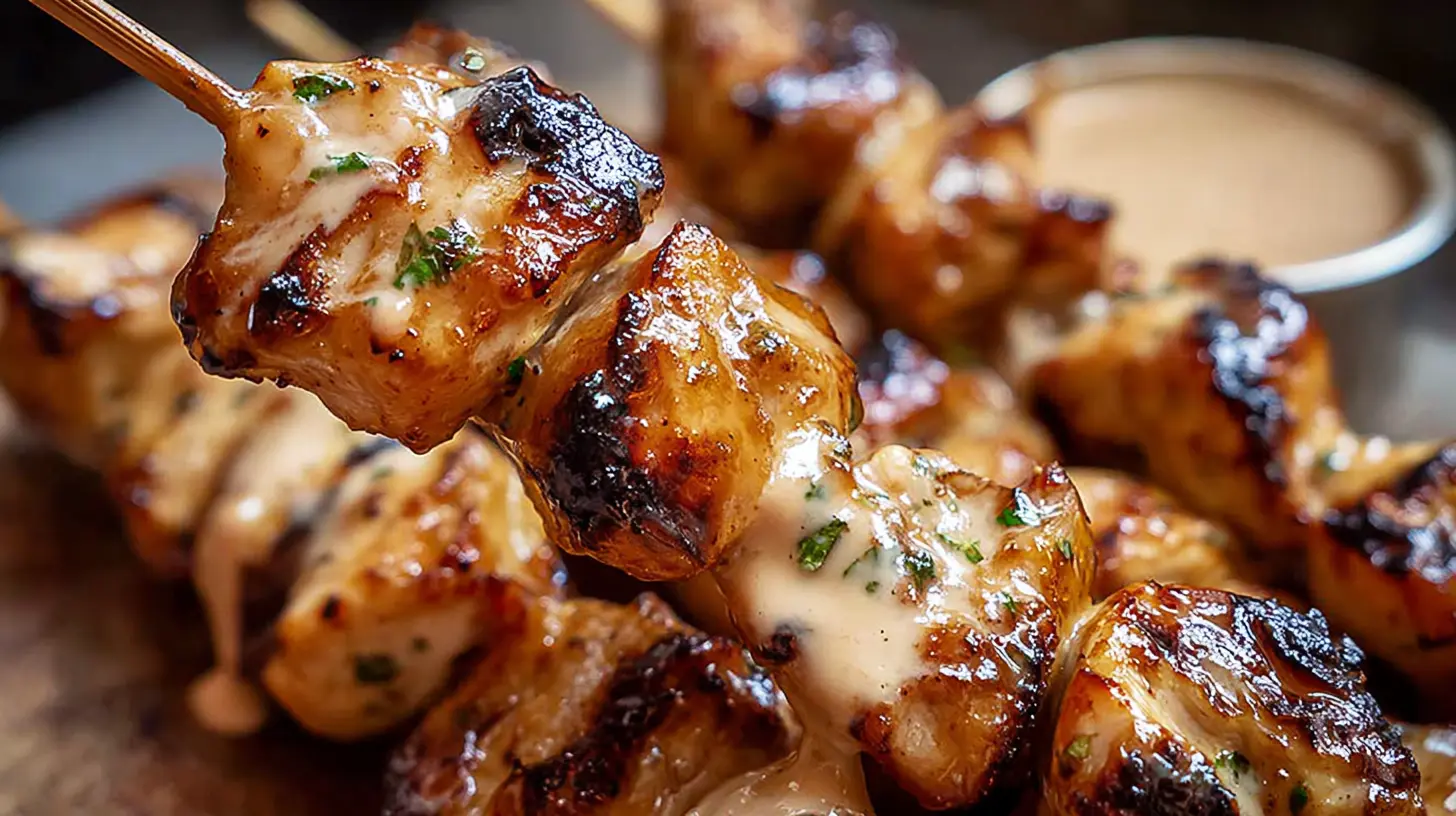 Bang Bang Chicken Skewers Bang Bang Chicken Skewers bang bang chicken skewers