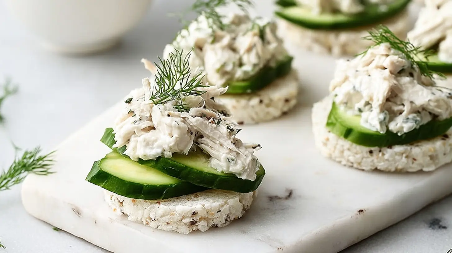 Creamy Tzatziki Chicken Salad creamy tzatziki chicken salad