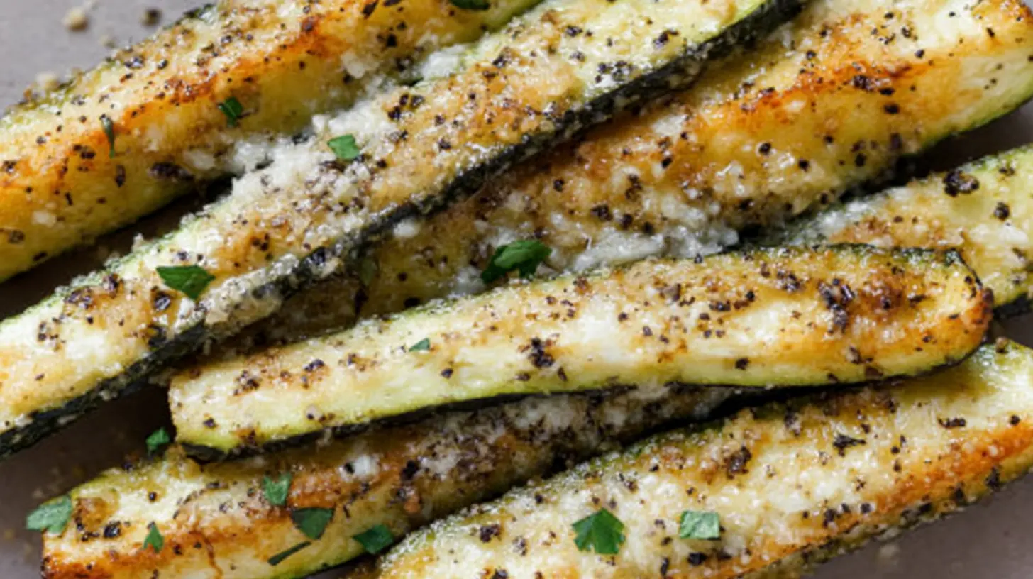Garlic Parmesan Roasted Zucchini: Easy & Flavorful Side Dish garlic parmesan roasted zucchini 1