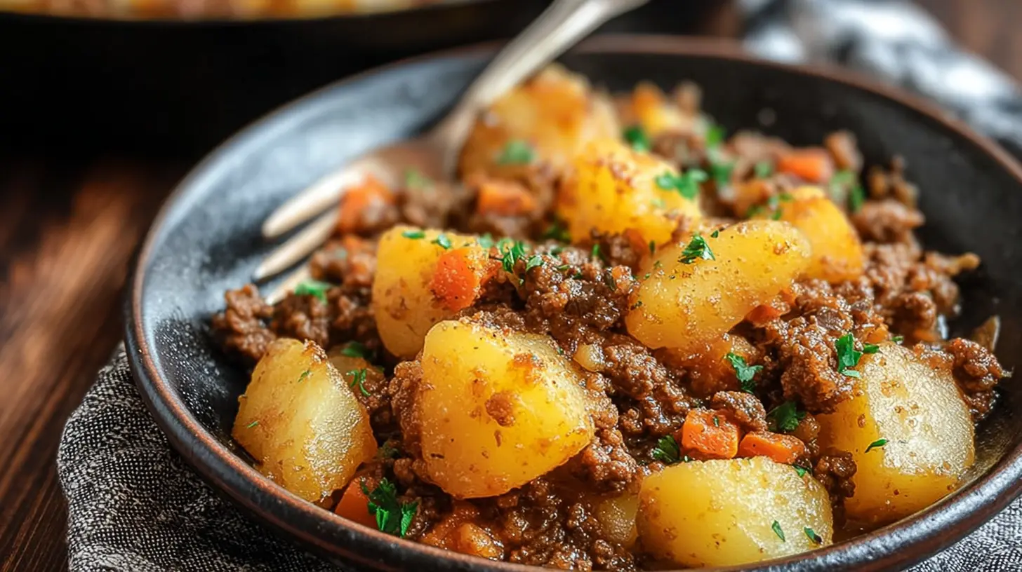 Easy Hobo Casserole with Ground Beef and Potatoes hobo casserole ground beef recipe easy 2