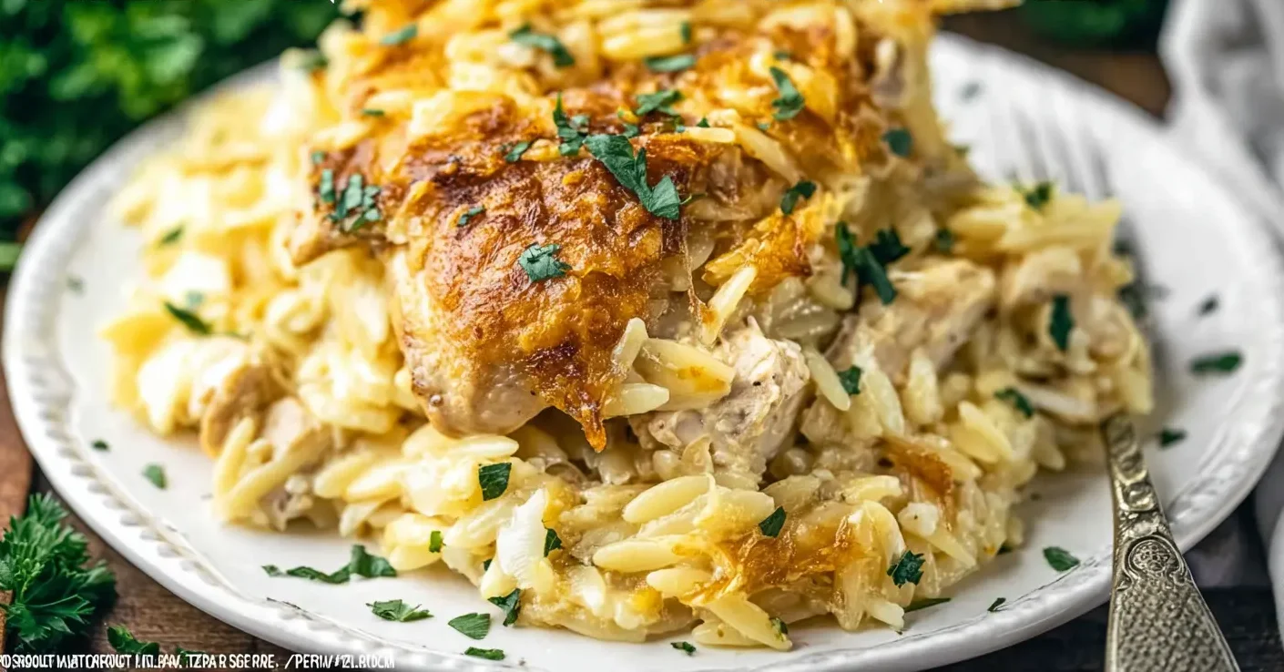 Million Dollar Chicken Orzo: The Ultimate Creamy Comfort Food Recipe million dollar chicken orzo recipe 1 e1782920664271