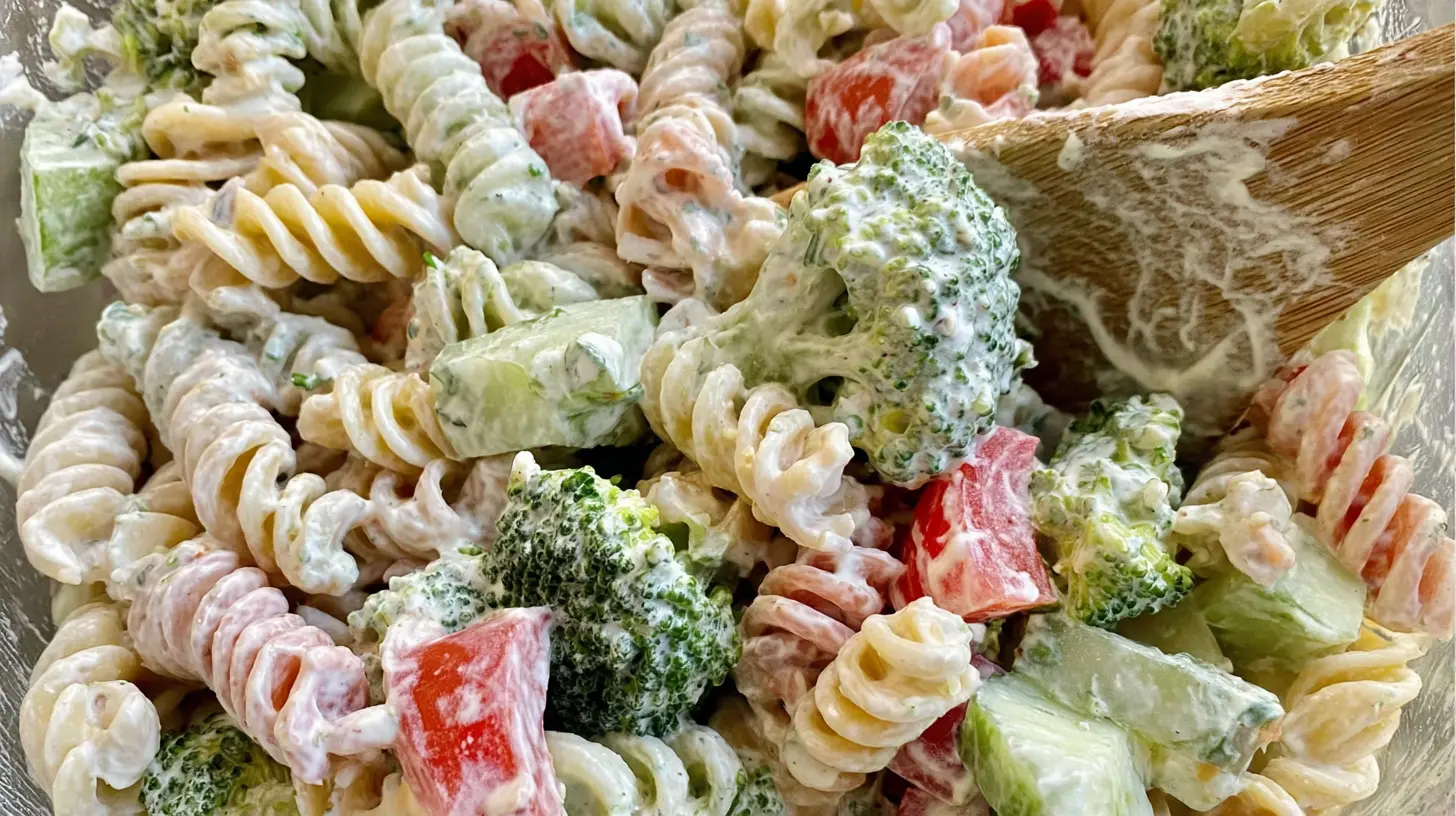 Creamy Ranch Pasta Salad: The Ultimate Easy Side Dish Ranch Pasta Salad Creamy Ranch Pasta Salad: The Ultimate Easy Side Dish ranch pasta salad 1