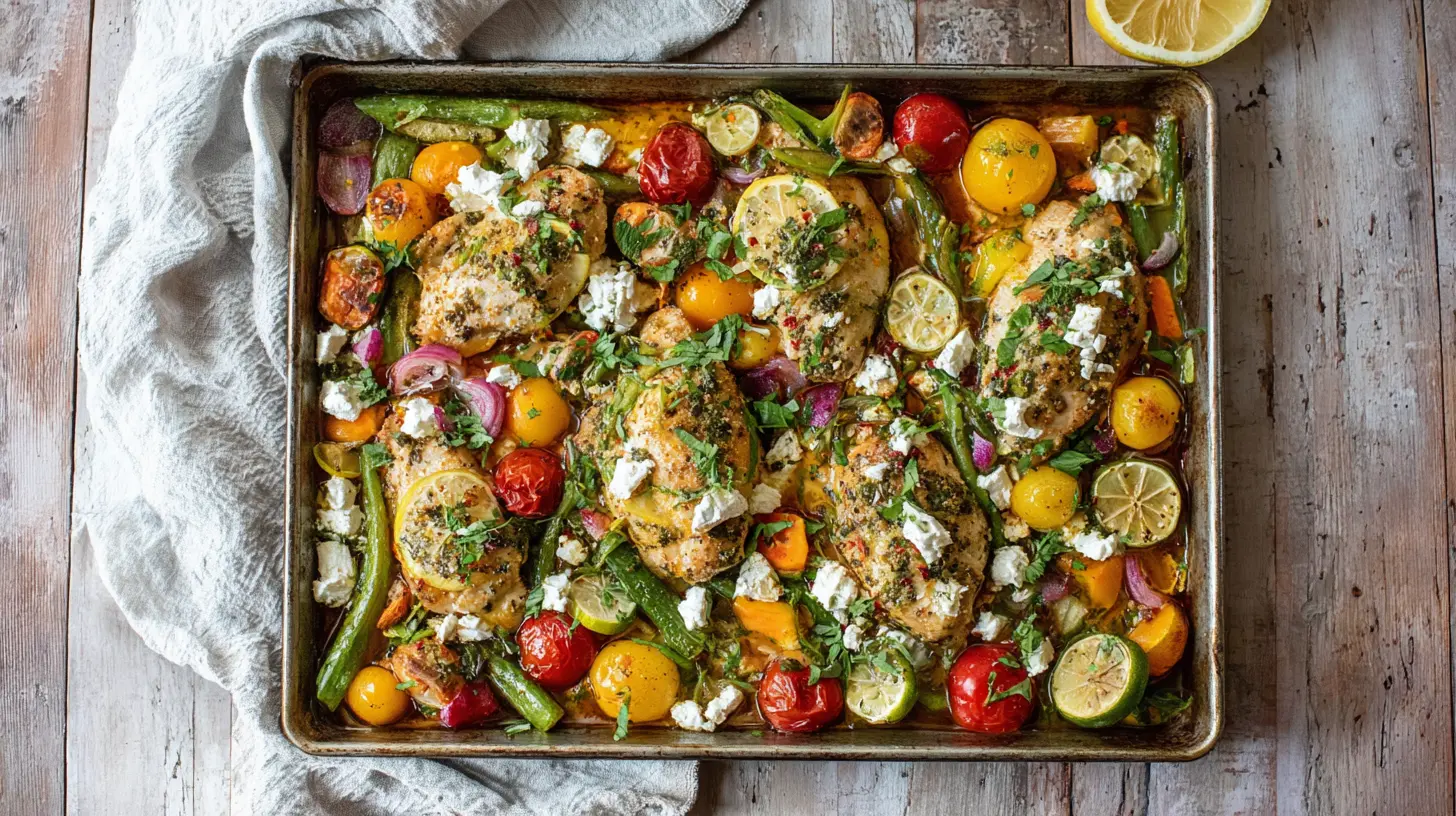Sheet Pan Lemon Herb Chicken and Vegetables u4447775155 simple Sheet Pan Lemon Herb Chicken and Vegetables 3635500c 7cde 4c37 8f5b dd50a0b69016