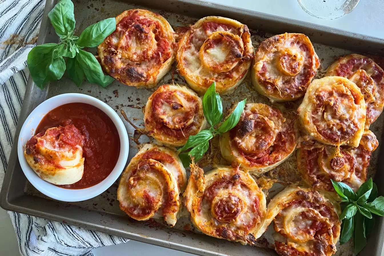 Easy Cheesy Pizza Pinwheels: The Ultimate Snack & Appetizer cheesy pizza pinwheels
