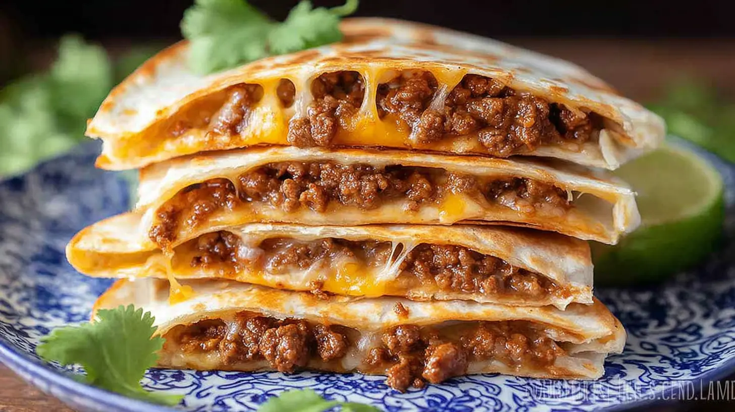 Foolproof Ground Beef Quesadillas: Your New Favorite Easy Meal foolproof ground beef quesadillas 2