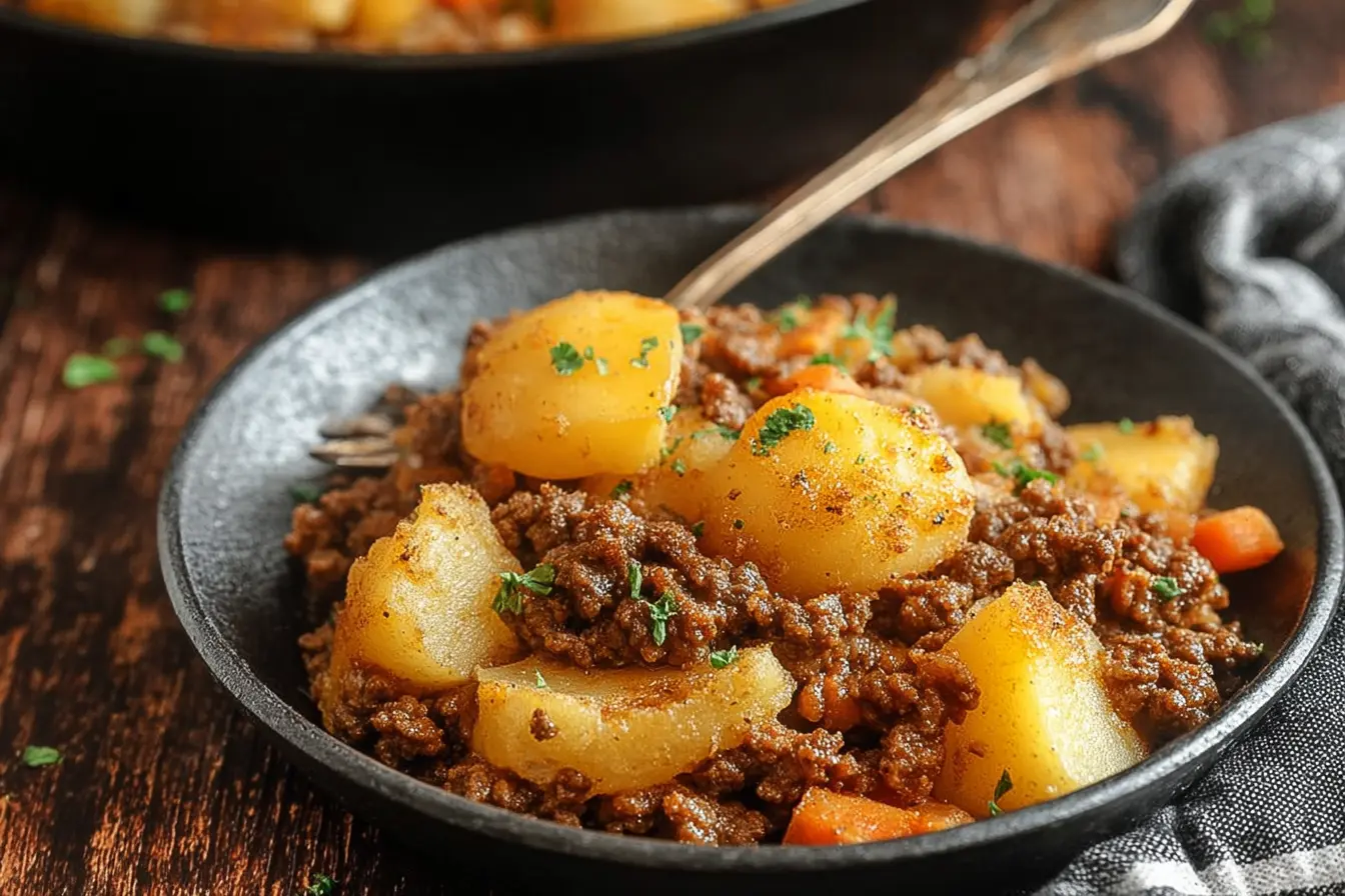 Hearty Hobo Casserole with Ground Beef & Potatoes Hearty Hobo Casserole with Ground Beef & Potatoes hobo casserole ground beef 10