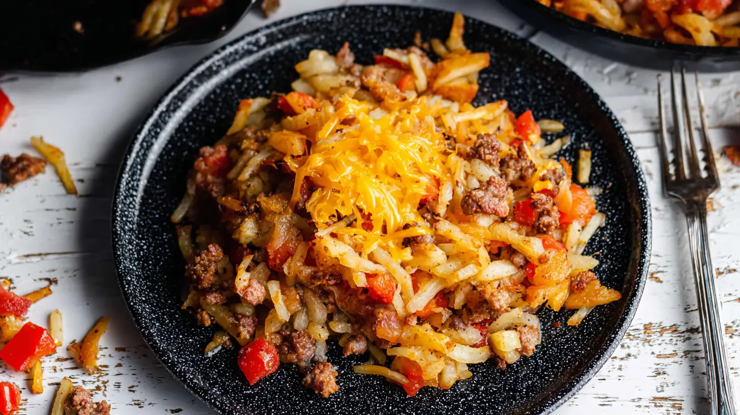 Loaded Breakfast Hash: The Ultimate One-Pan Breakfast loaded breakfast hash 1
